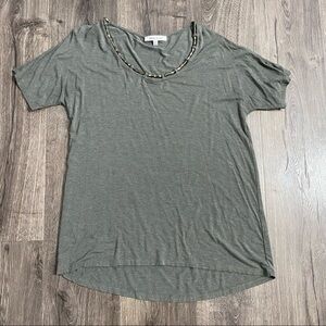 Rose+Olive Womens top semi medium